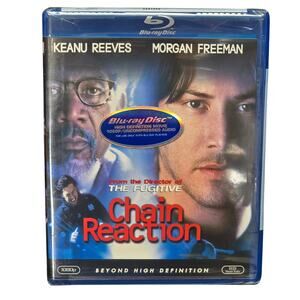 Chain Reaction Blu-Ray Disc Beyond High Definition New Movie Keanu Reeves 20th